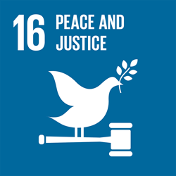 SDG Goal 16 - Peace, Justice and Strong Institutions